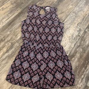 Pink Rose Vintage Romper